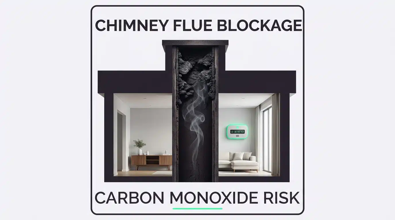 Houston homeowner reviewing chimney cleaning cost factors with a professional technician explaining pricing transparency